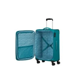 American Tourister Pulsonic Spinner 68 EXP Stone Teal -Herentassen Verkoop image 783