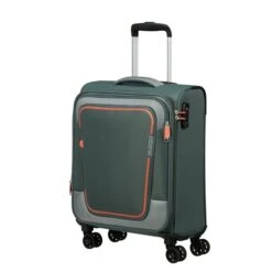 American Tourister Pulsonic Spinner 55 EXP Dark Forest -Herentassen Verkoop image 820
