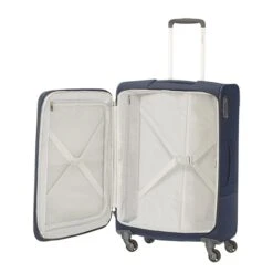 Samsonite Base Boost Spinner 66 Expandable Navy Blue -Herentassen Verkoop image 919