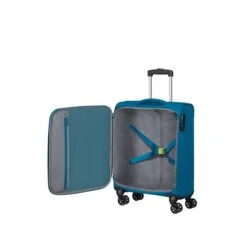 American Tourister Hyperspeed Spinner 55 TSA Deep Teal -Herentassen Verkoop image 933