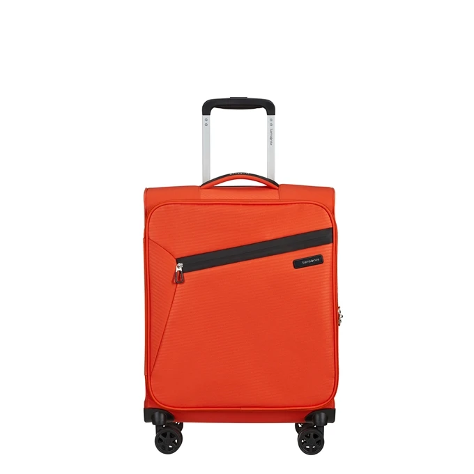 Samsonite Litebeam Spinner 55 Tangerine Orange 1 Samsonite Litebeam Spinner 55 Tangerine Orange
