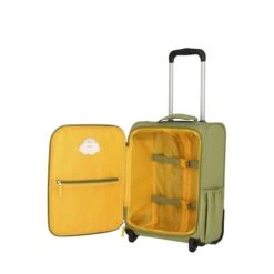 Travelite Youngster 2 Wheel Kids Trolley Dog/light Green -Herentassen Verkoop image 980